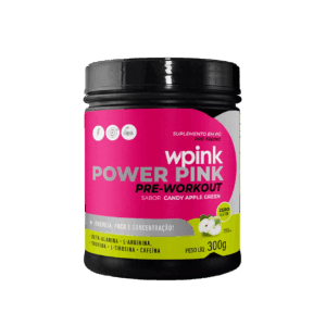 super power pink de maçã verde - pré-treino – 300g